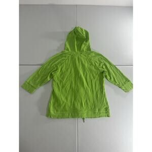 Lauren Ralph Lauren Full Zip Jacket Lime Green Size Large